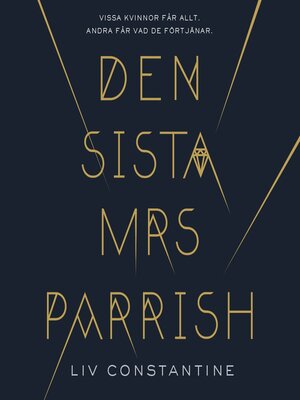 cover image of Den sista mrs Parrish